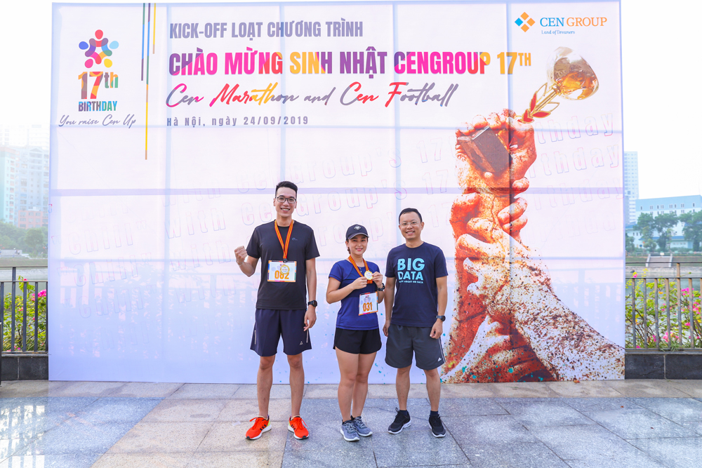 Lễ Kick-off các hoạt động mừng sinh nhật CenGroup & giải Cen Mini Marathon